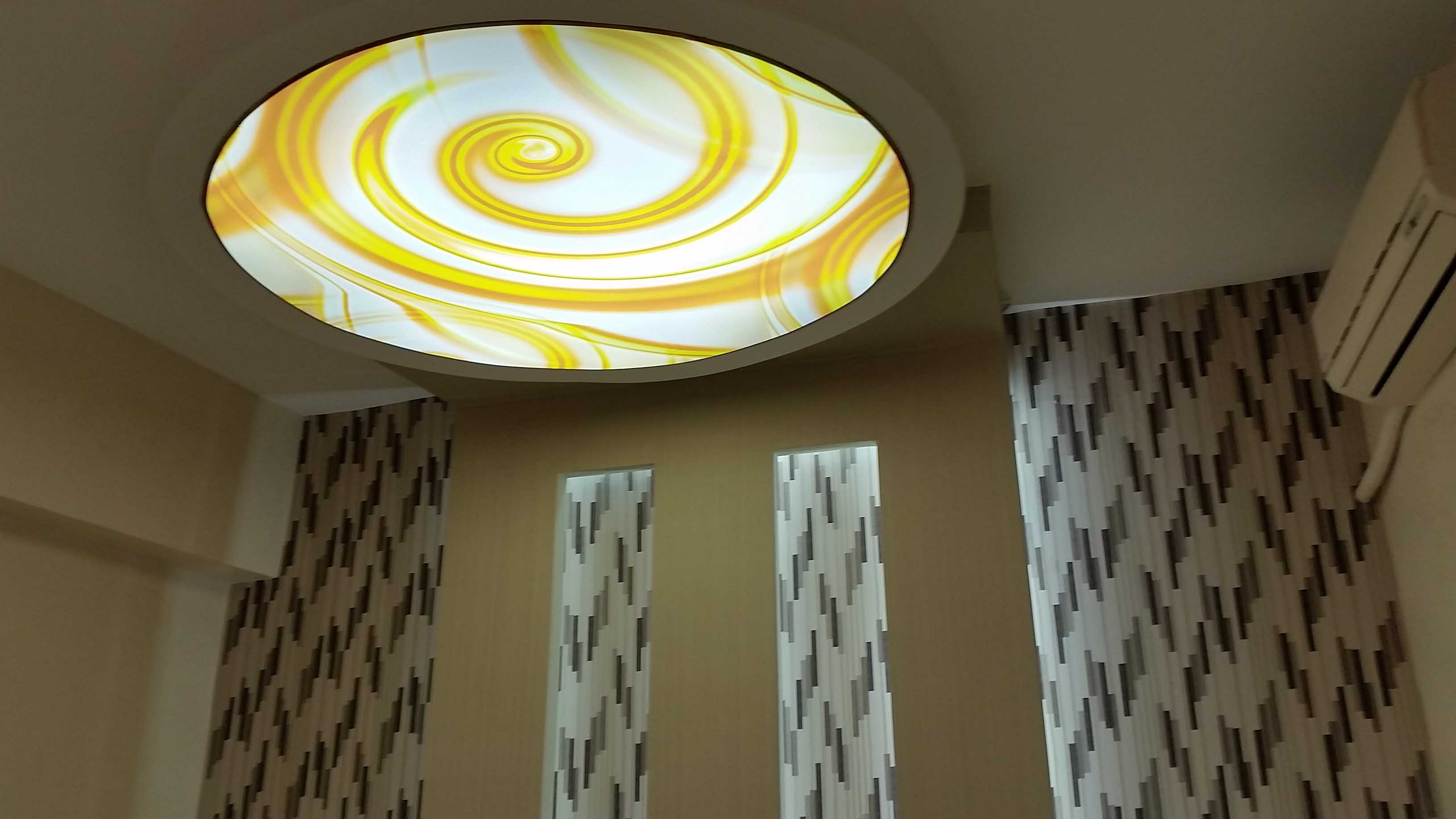 Gergi tavan dekorasyon 4